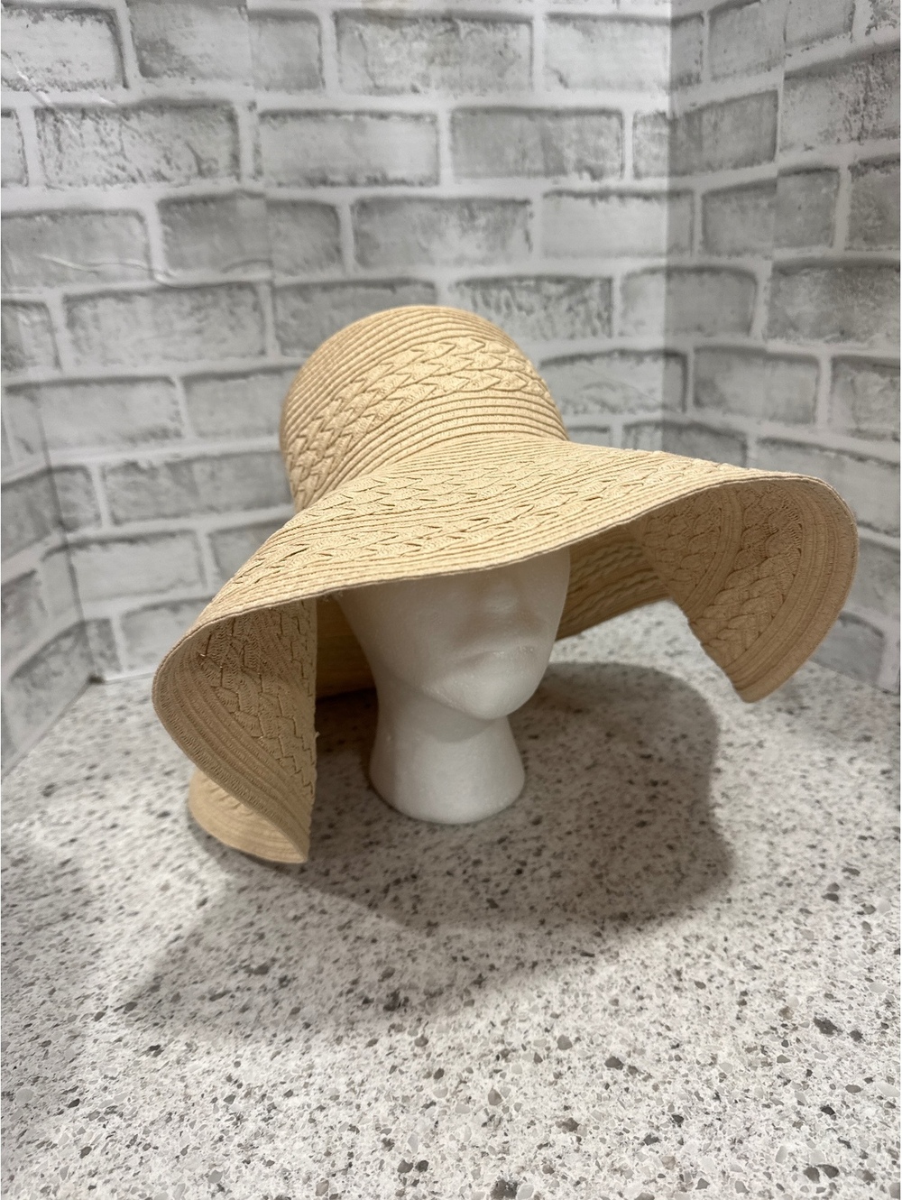 Altar'd State Wide Brim 100% Paper Straw Sun Hat